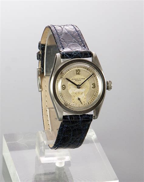 rolex cassa in acciaio bassissimo anni 50